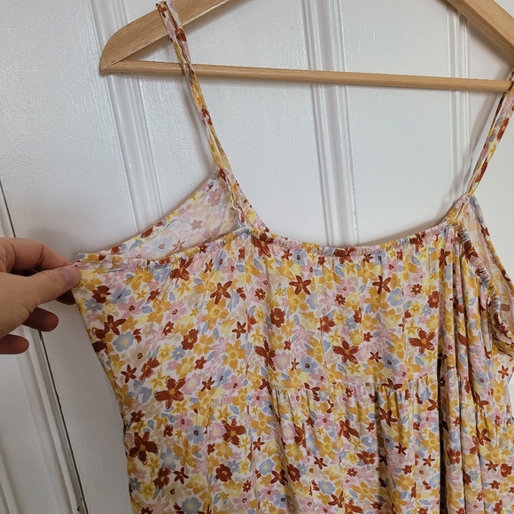 Tiered Floral Summer Dress - Picture 9 of 11